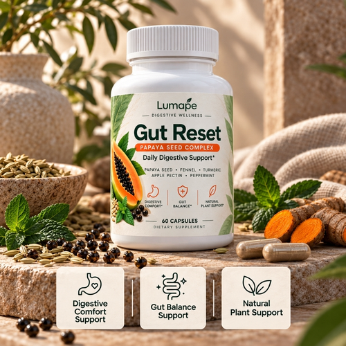 Lumape™ Papaya Seeds – The Complete Gut Reset Formula